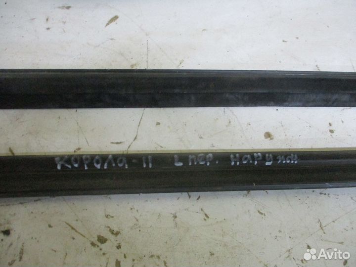 Бархотка наружная задняя левая Тойота Королла 150