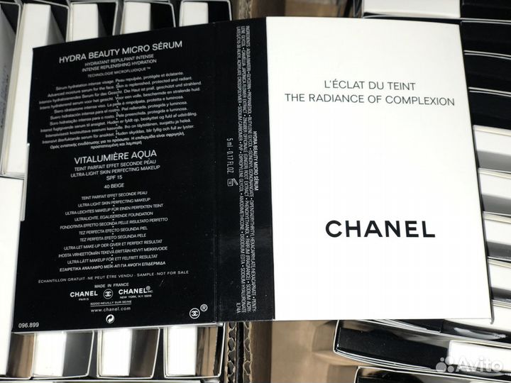 Chanel пробники туши
