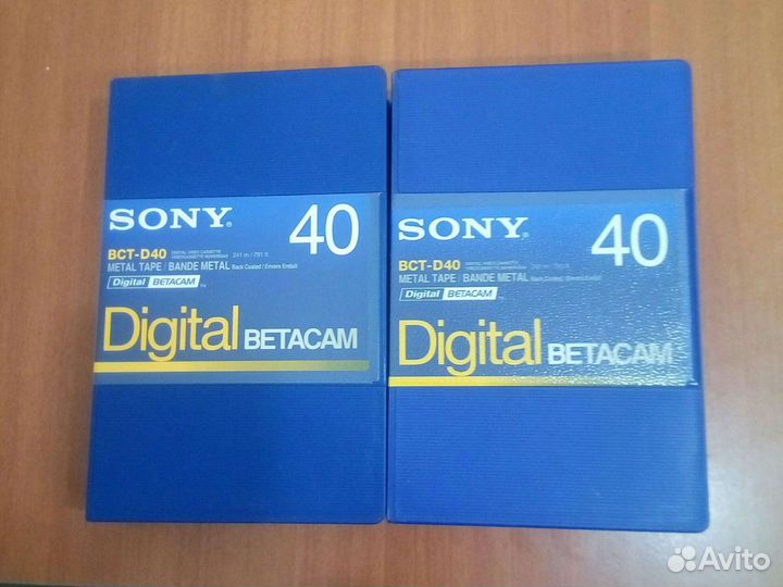 Видеокассеты Sony Digital betacam