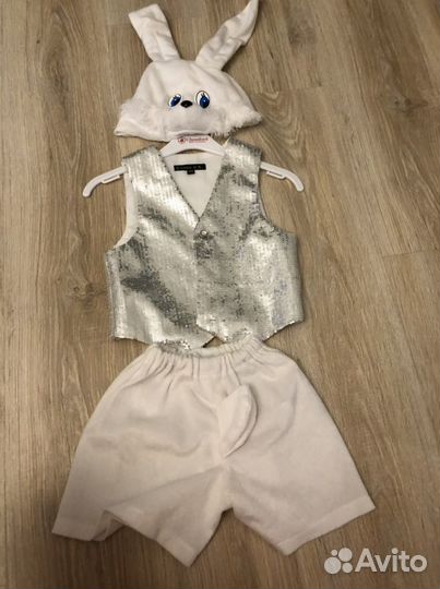 Новогодний костюм Буратино,Зайчика.Мышки.Клоун.Инд