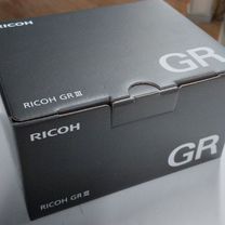 Фотоаппарат ricoh gr iii новый