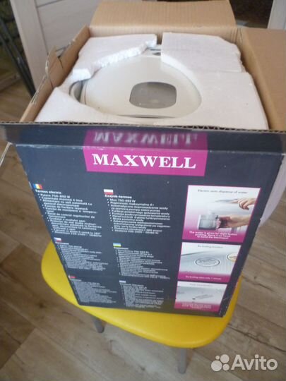 Термопот новый 4 л, Электрочайник, термос