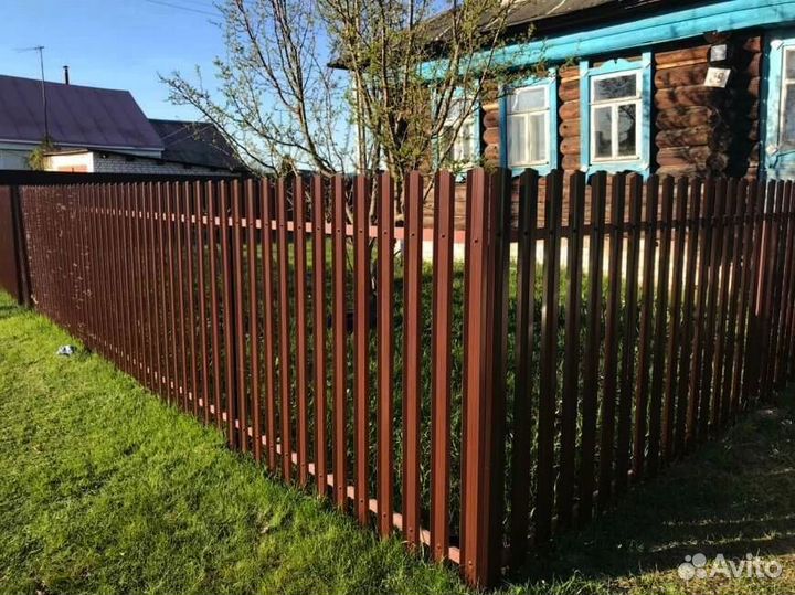 Металлический забор