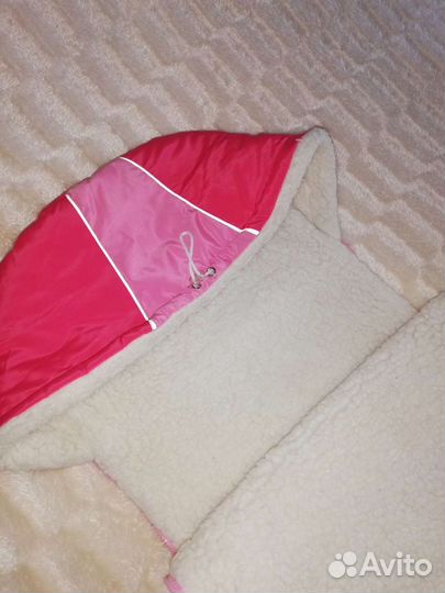 Конверт меховой в коляску или санки