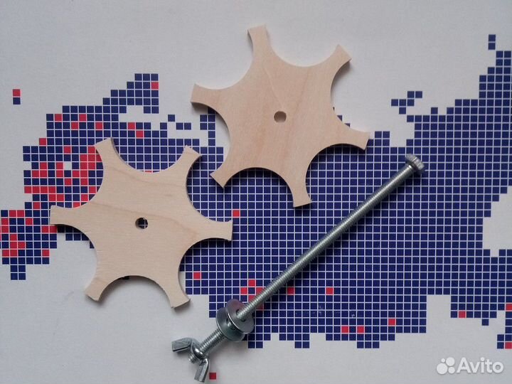 Система антискладывания для 6-ти палочного вигвама