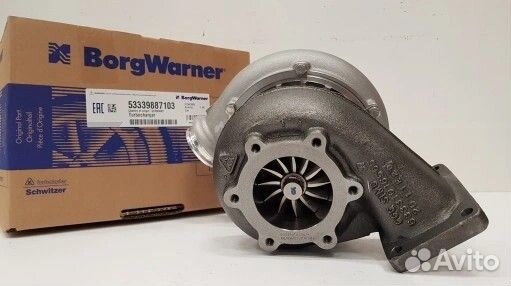 Турбокомпрессор BorgWarner 53339887103 новый