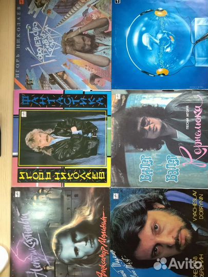 Виниловые пластинки СССР