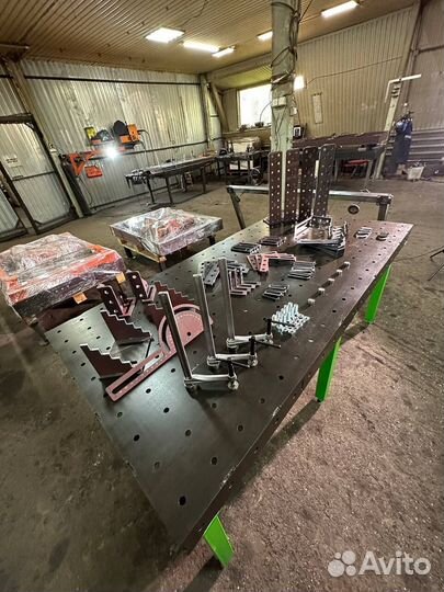 Сварочные столы с оснасткой в комплекте