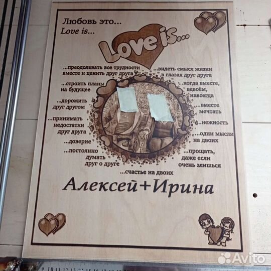 Потрет в Стиле Love is (подарок на 14 февраля)