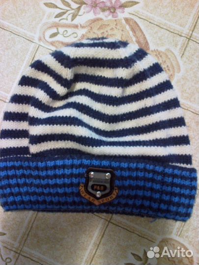 Шапка на весну-осень до 1.5 года