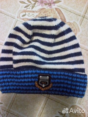 Шапка на весну-осень до 1.5 года