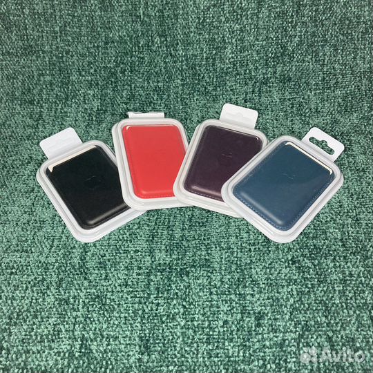 Чехол Leather Wallet (MagSafe)