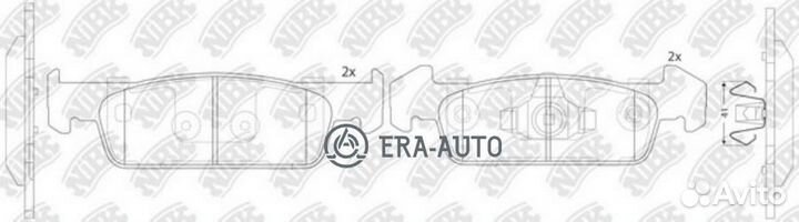 Nibk PN43002 renault Logan II 12- PN43002