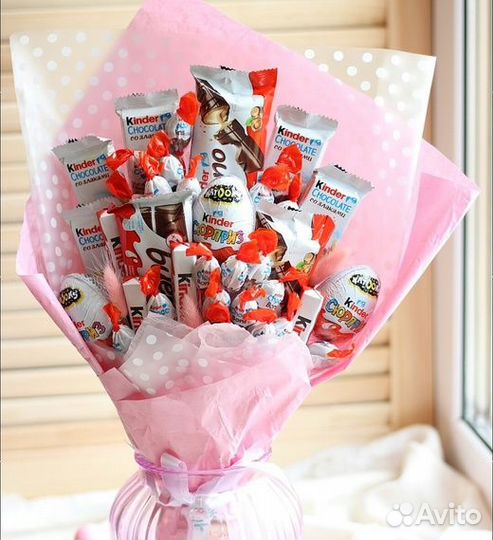 Съедобный букет подарок девушке