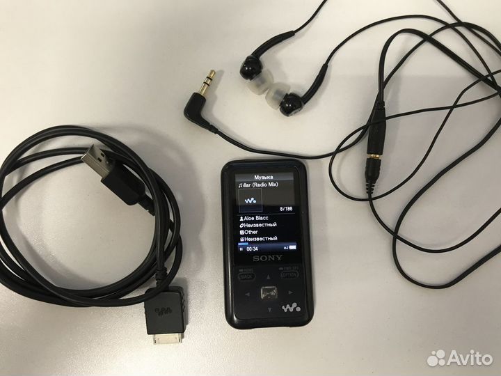 MP3-плеер Sony NWZ-S618F 8Gb