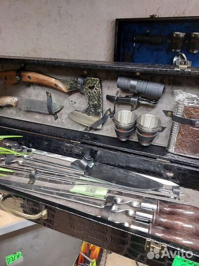 Набор шампуров в кейсе