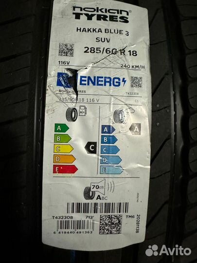 Nokian Tyres Hakka Blue 3 SUV 285/60 R18 116V