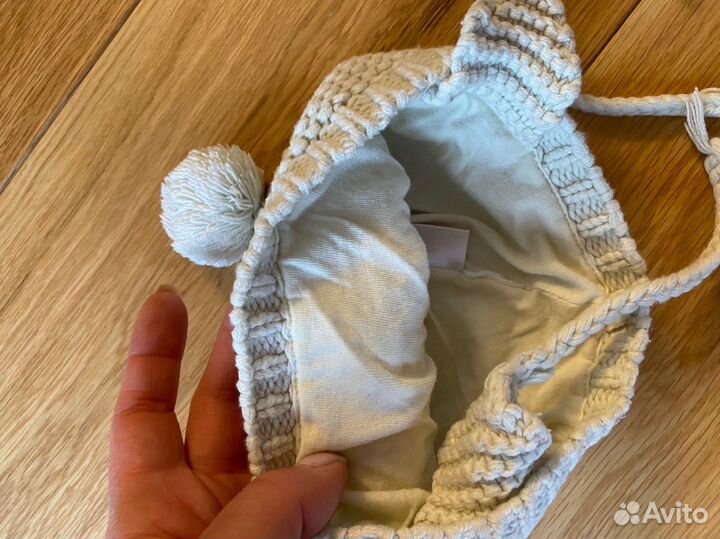 Шапка для девочки демисезонная Mothercare 40-42