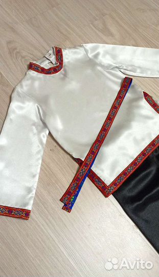 Прокат Костюм богатыря 116-128 русский народный