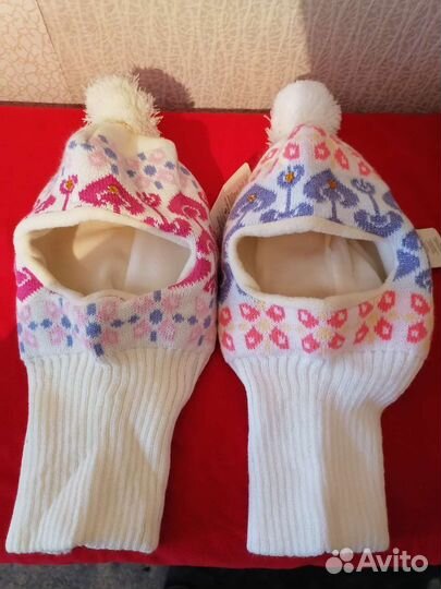 Шапка шлем для девочки новая