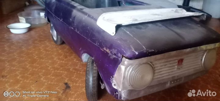 Педальная машина СССР