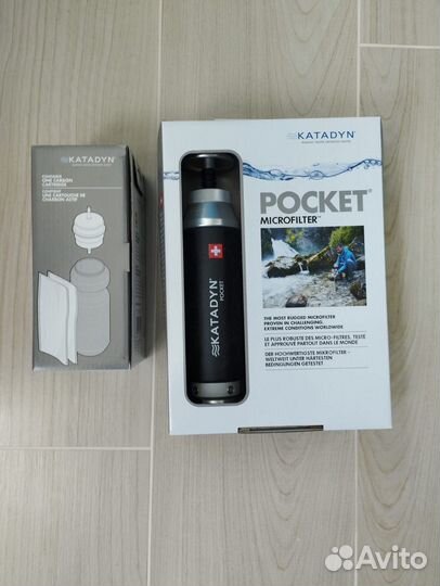 Фильтр Katadyn Pocket + угольный адаптер