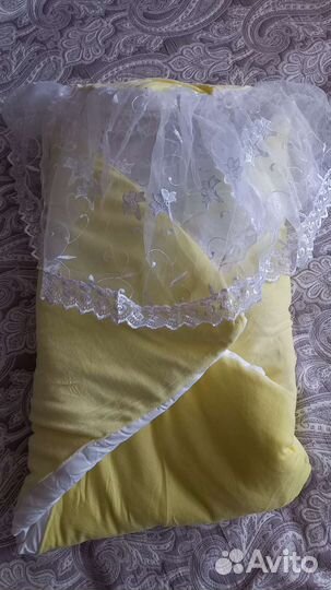 Одеяло на выписку зима