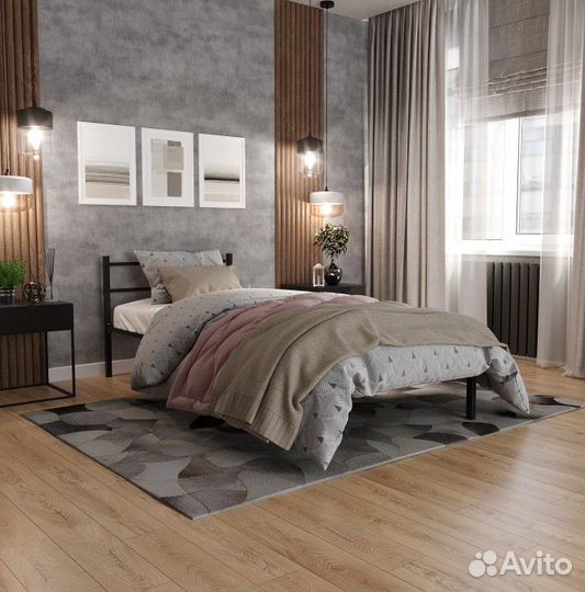 Кровать односпальная 80х200см