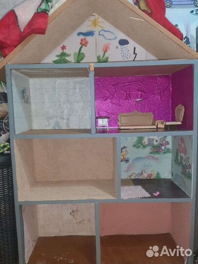 Домик кукольный