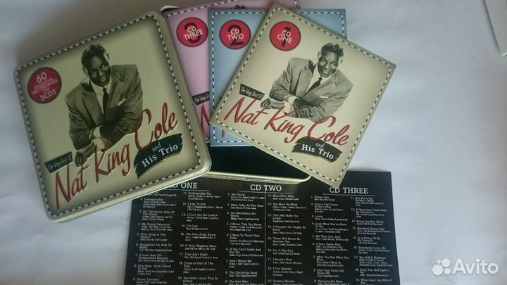 Три подарочных диска нэт кинг коула