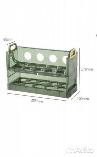 Контейнер для 20 яиц в полку холодильника