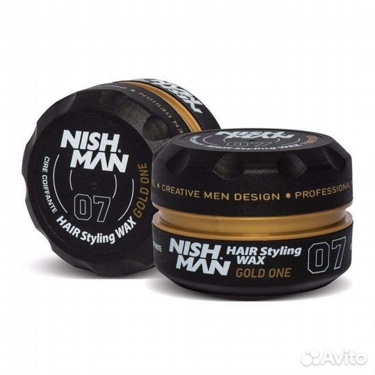 Nish man hair styling wax