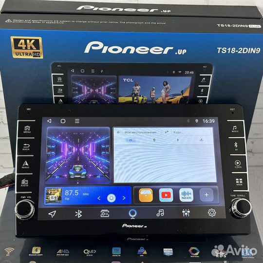 Магнитола android Pioneer Ts18 4/64 с крутилками