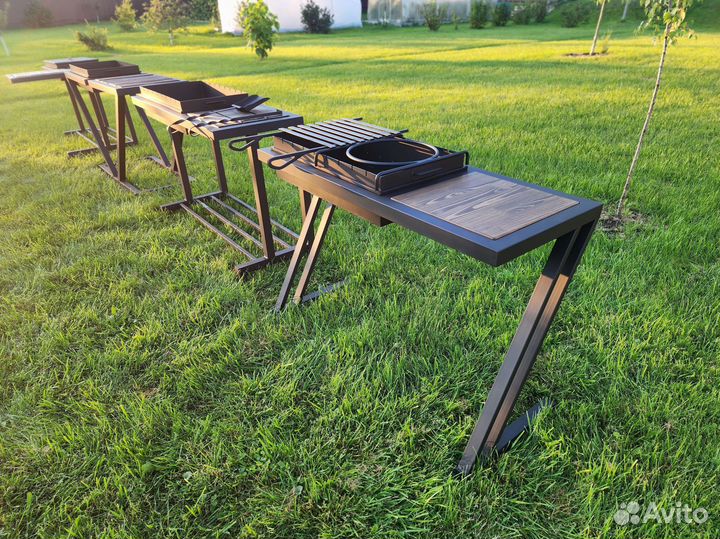 Мангалы в стиле лофт