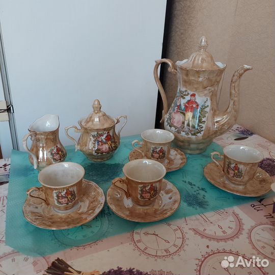 Кофейный сервиз Пастушка