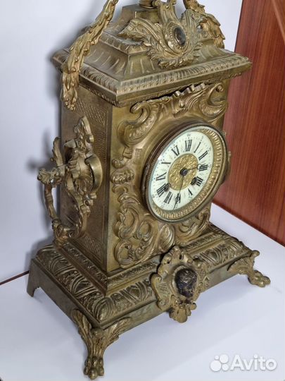 Часы каминные с боем,19в., 