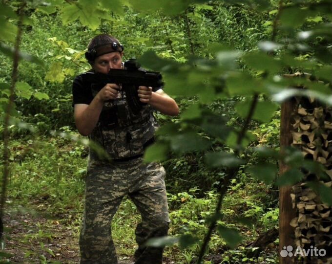 Выездной лазертаг