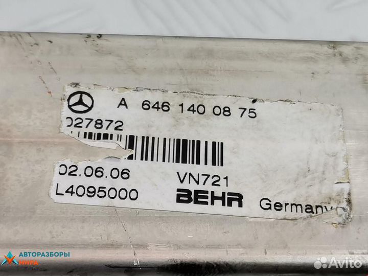 Охладитель EGR / Радиатор EGR Mercedes-Benz