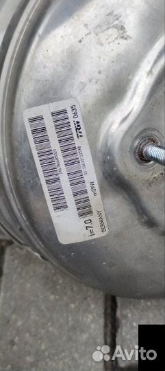 Вакуумный усилитель тормозов Bmw 7 F02 F01 N63