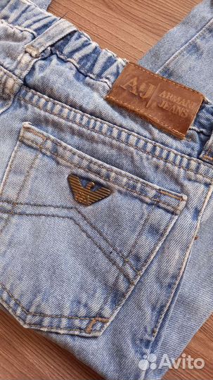 Джинсы детские armani
