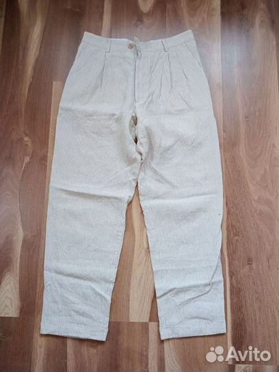 Брюки из льна