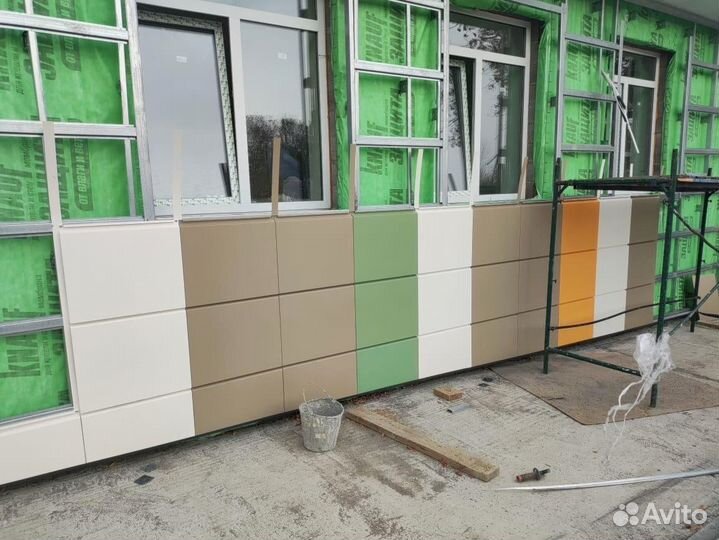 Кассеты фасадные