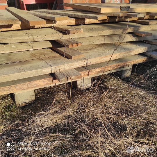 Доска не обрезная Бук