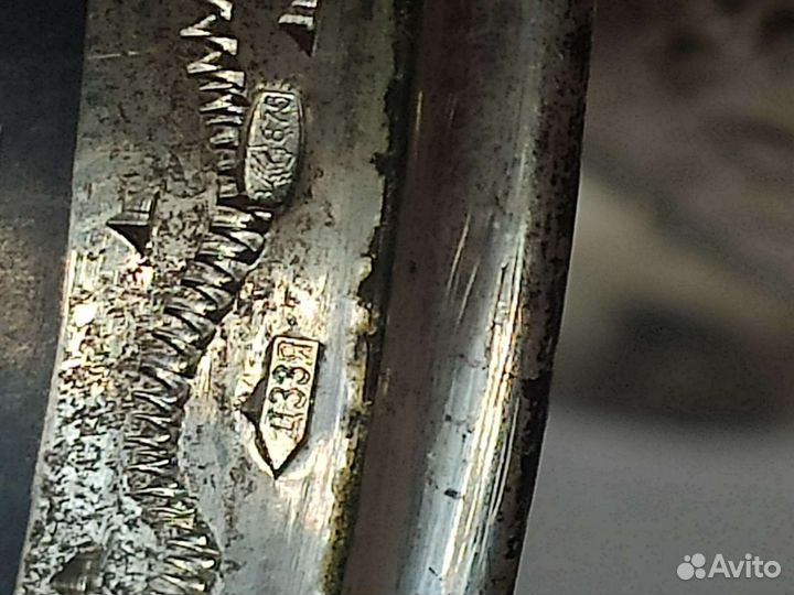 Рюмка стопка серебро