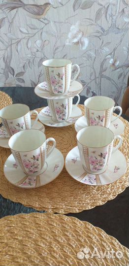 Чайно-кофейные пары лфз Костяной фарфор