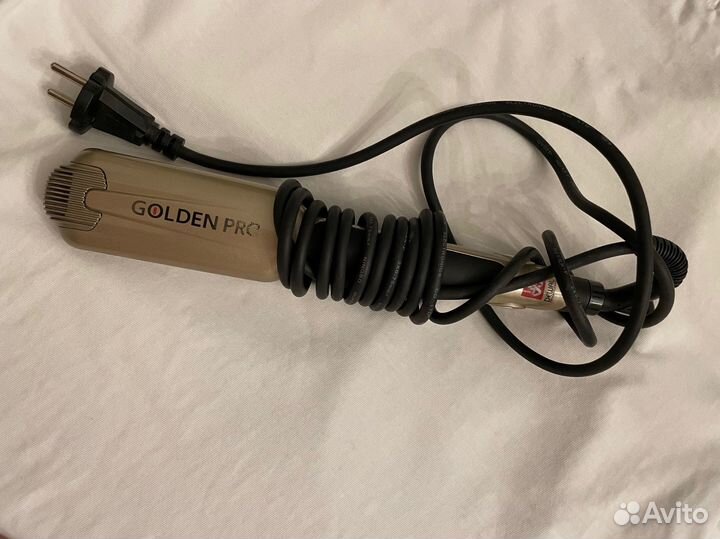 Щипцы гофре для волос dewal golden-PRO