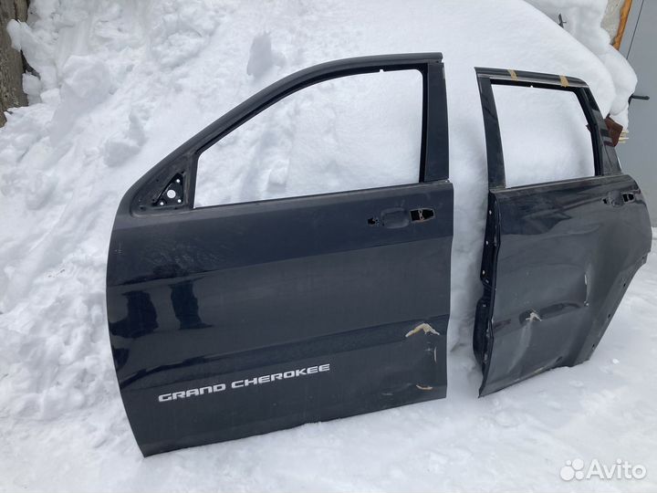 Двери левые(передняя, задняя) на джип гранд чероки