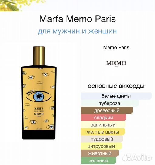 Марфа мемо