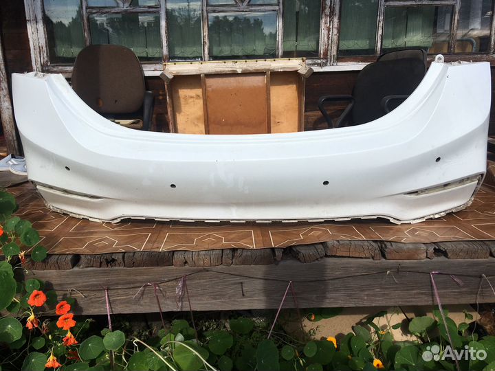 Бампер задний Hyundai Solaris 2018