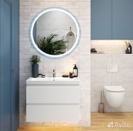 Зеркало Cersanit Design 88 kn-lu-led012*88-d-os Х